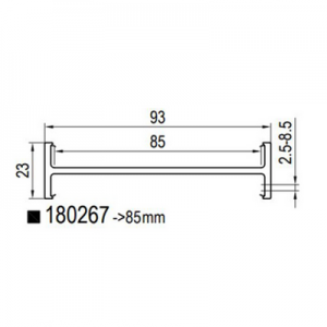 Aluplast - Conector H