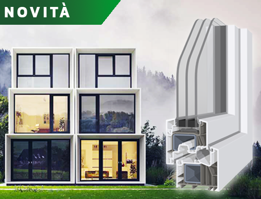 proĘvolution 72 in versione MD - Novita' in offerta PVC