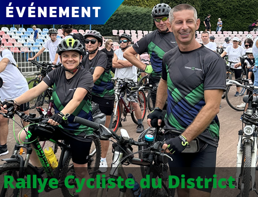 Termo Profil sur la route du Rallye Cycliste du District 2024