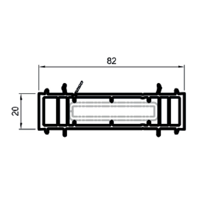 Connettore piatto NP8120